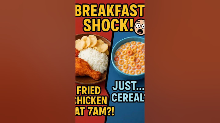 Sarapan Indonesia vs Sarapan Amerika 😱 (Kejutan Budaya!)