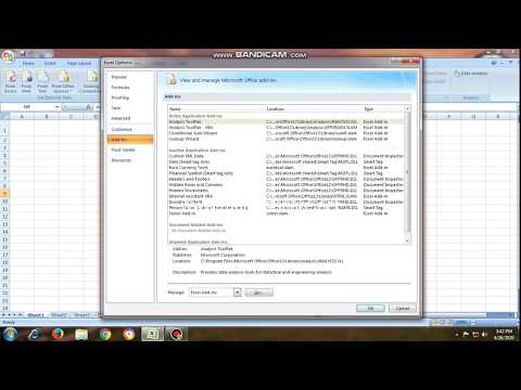 correlation analysis in ms excel in tamil