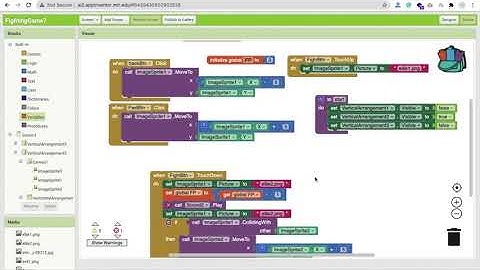 How To Make a Fighting Game in MIT App Inventor 2 [ AIA File ]