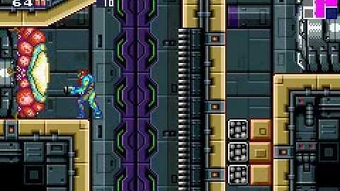Metroid Fusion Second Boss Charge Beam Core-X