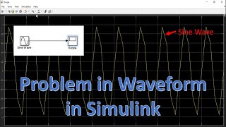 Problem with sine wave and triangle signal in Simulink / MATLAB (2015)
