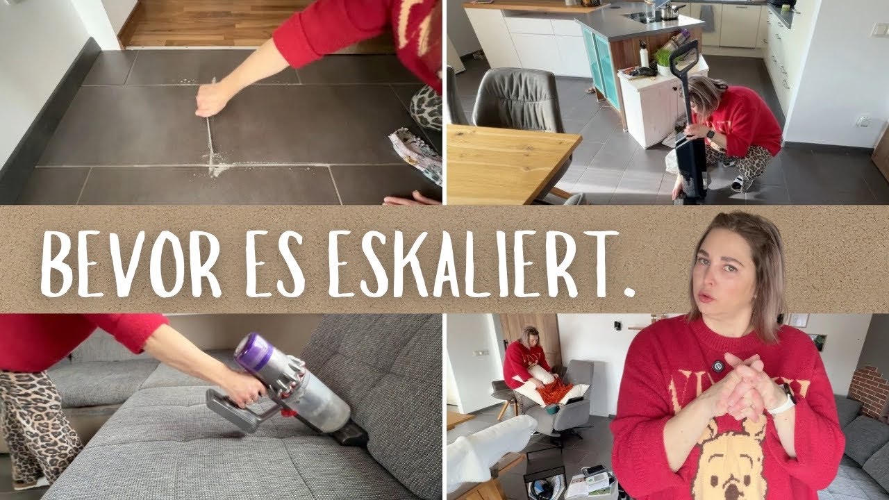 Clean with me Wohnbereich | Ordnung nach Chaos