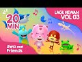 Kumpulan lagu belajar hewan baru vol 03 - Cicak cicak Bingo Kodok Rekotok Citicitcuit