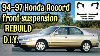 9497 Honda Accord Tie Rods | Upper Control Arms | Sway Bar End Links