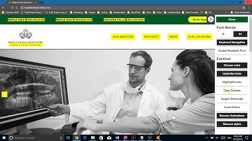 AODA Compliant Website