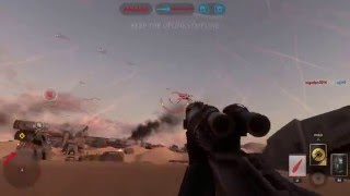 STAR WARS™ Battlefront™ Ion power 4: X-Wing down with ion grenade