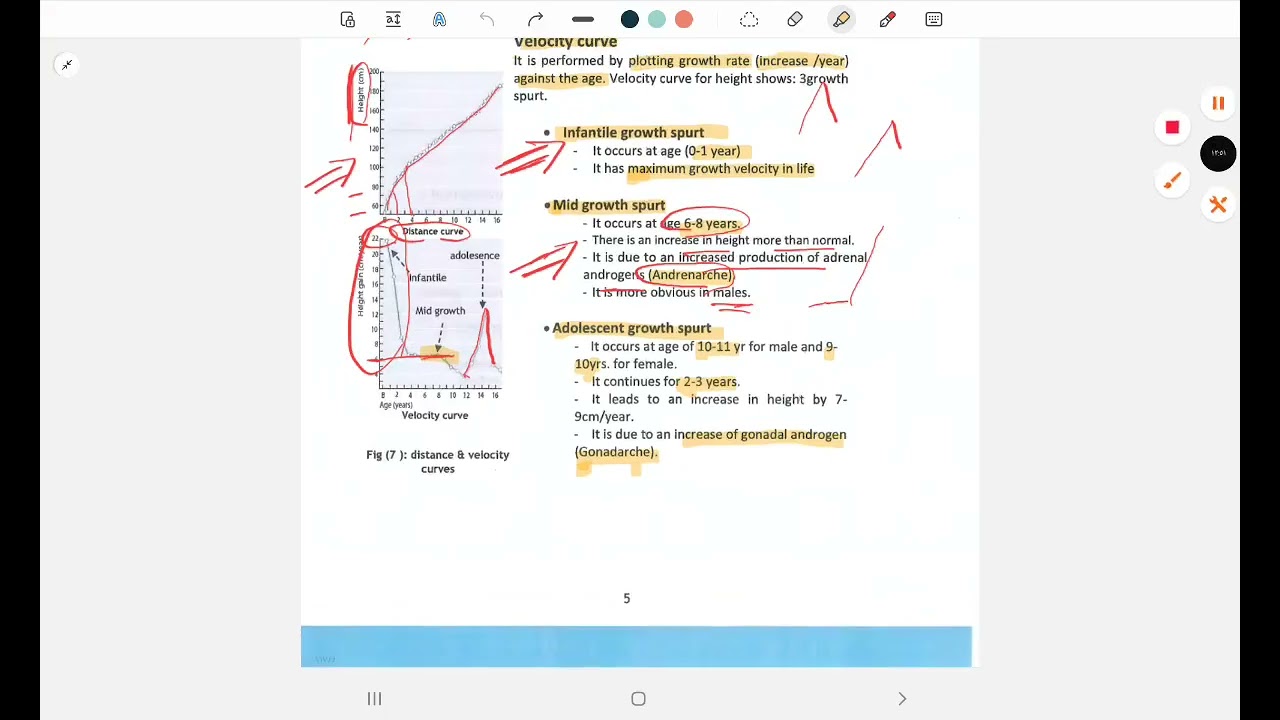 Pediatric 1: Growth part 2