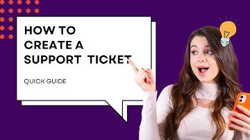 HOW TO CREATE A SUPPORT TICKET  #WebHostingSupport  #TechSupportTutorial
