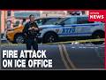 Army veteran arrested after fire attack on ICE office in NYC