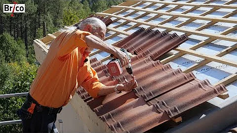 Comment réaliser un toit en tuile ?