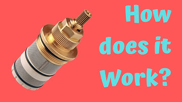 How does a thermostatic shower valve cartridge work? Vertical video response