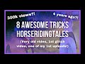 8 Awesome tricks! 😮😉 Horse riding tales - YouTube