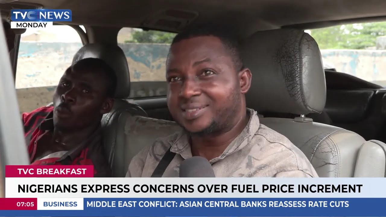 Nigerians Express Concerns Over Fuel Price Increment