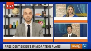 Alex Ozols on CBS Discussing President Biden s New Immigration Plan