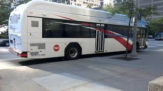 Cleveland RTA 2015 Gillig Brtplus CNG start up September 22 2015