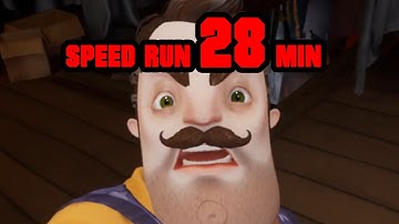 HELLO NEIGHBOR 2 FULL GAME SPEEDRUN