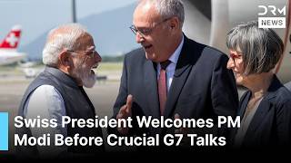 Indian PM Narendra Modi Arrives in Switzerland Ahead of High-Stakes G7 Summit in France | AC1G