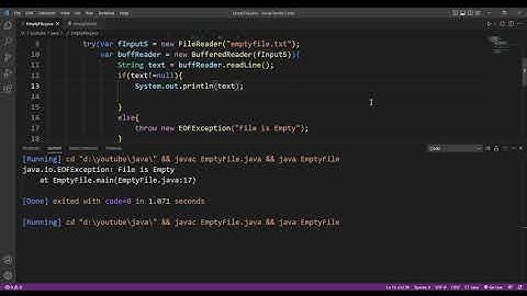 How to check for Empty File in Java
