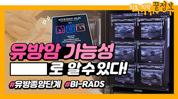 #유방암 가능성 ‘이것’ 보면 알 수 있다? #유방종양단계 #BIRADS #바이라즈