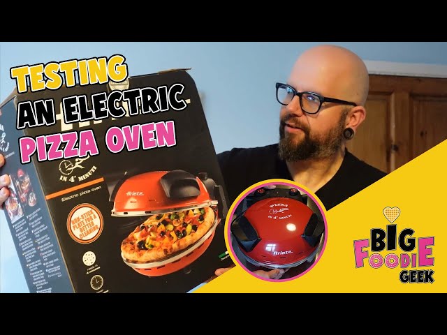 ARIETE OVEN 909 PIZZA IN 4 MINUTES - Review, test, real live cooking 