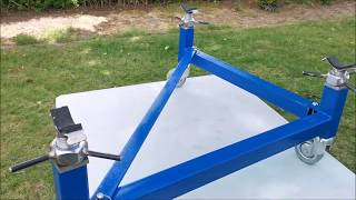 Gerät Hilfsvorrichtung Zum Einfachen An- Und Abbau Des Beiwagens Für Ural, Und Andere.