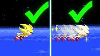These Super & Hyper Sonic Sprites Are INSANE! - Sonic 3 A.I.R Mods