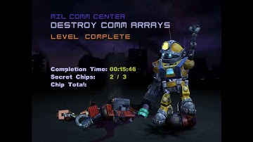 Metal Arms: Glitch in the System (Part 14) - Destroy Comm Arrays
