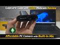 Lapcare PC Camera Review | 720p HD Webcam with Mic for Online Classes &amp; Meetings