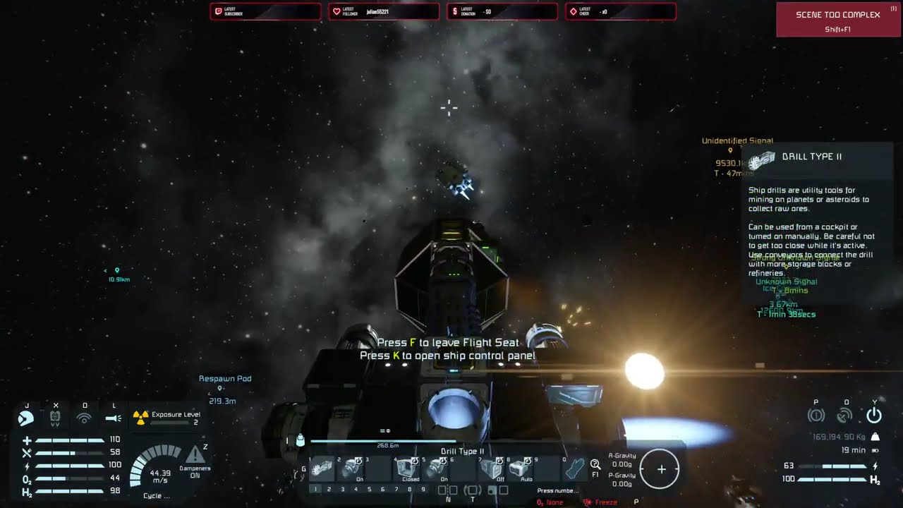 Life as the MOST wanted on Keen US9 in Space Engineers: Apex Survival