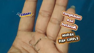 Rangkaian Kail Belanak Mudah Dan Simple Terbaru Pemula Pun Bisa