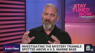 Investigating mystery triangle UFO spotted above U S  marine base