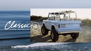 Classic Ford Broncos: Half Moon Bay, CA