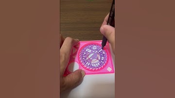 Satisfying and relaxing Spirograph design video #shorts #art #spirograph #asmr #satisfying #trending