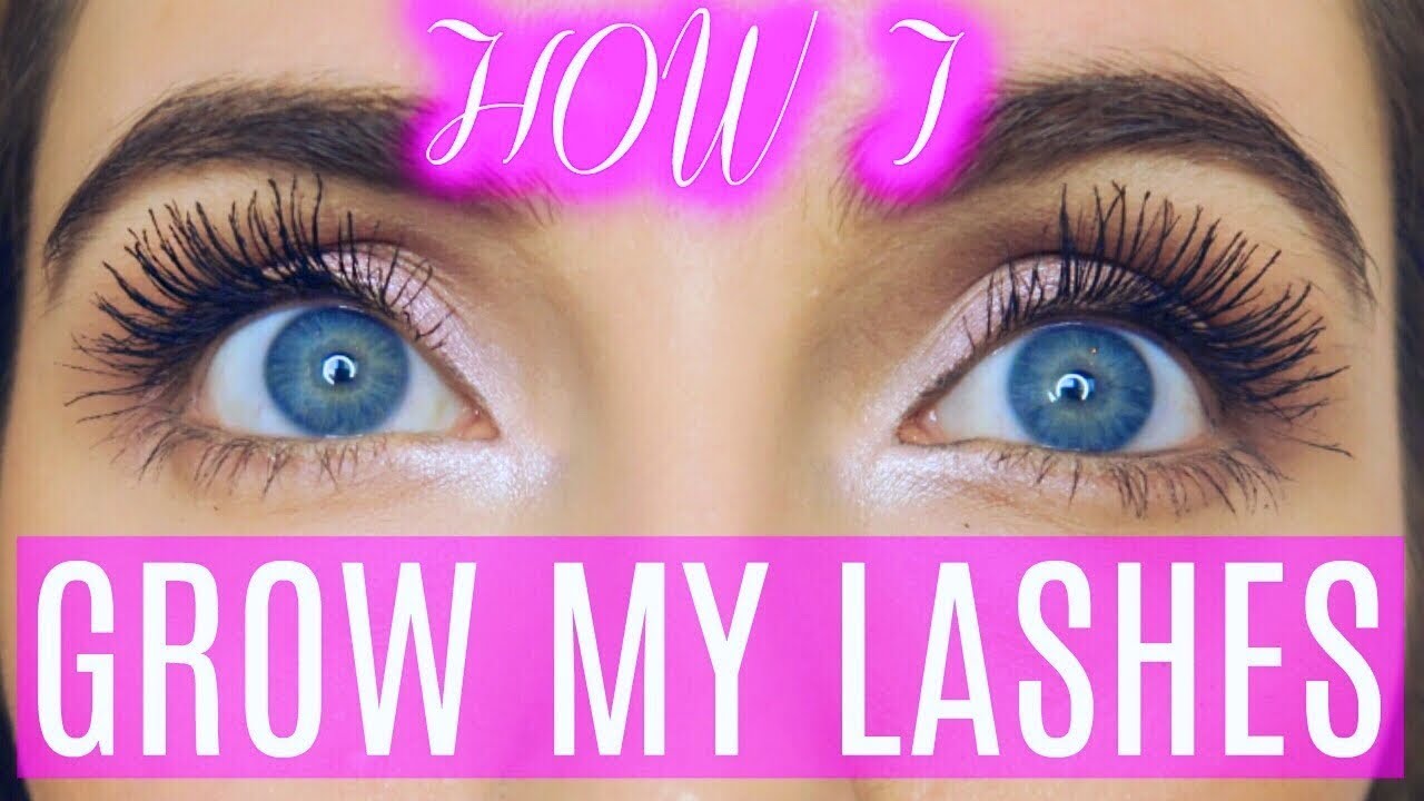 HOW I GROW MY EYELASHES 