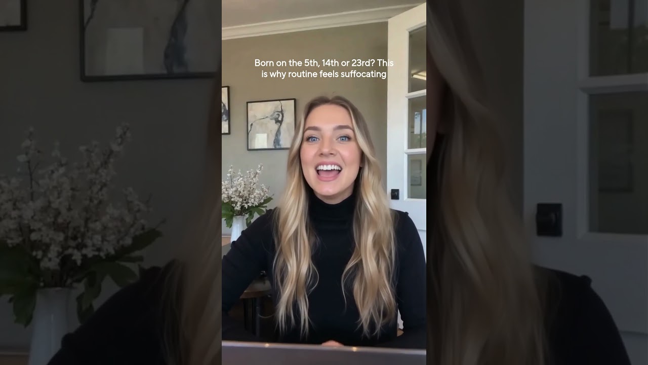 Born on the 5th, 14th or 23rd  This is why routine feels suffocating