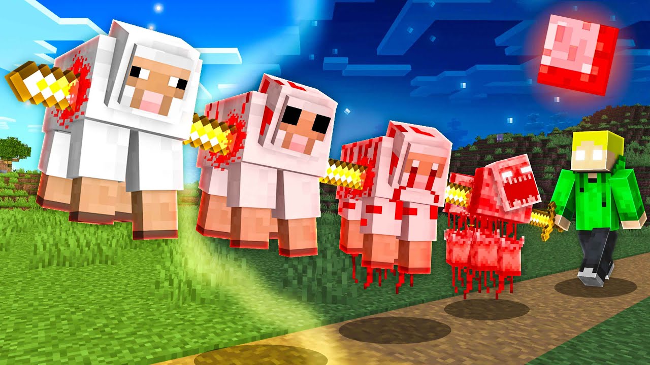 Minecraft de az ÖLÉS = IJESZTŐ VILÁG!!!