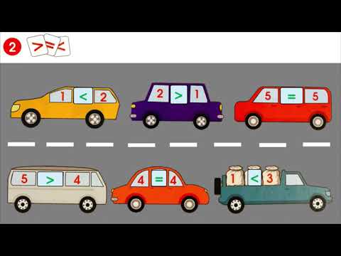Tuần 6 - Toán - Bài: Các dấu =, >, < (Tiết 2)