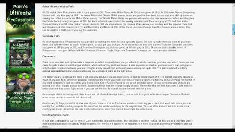 Blacksmith guide 1-300