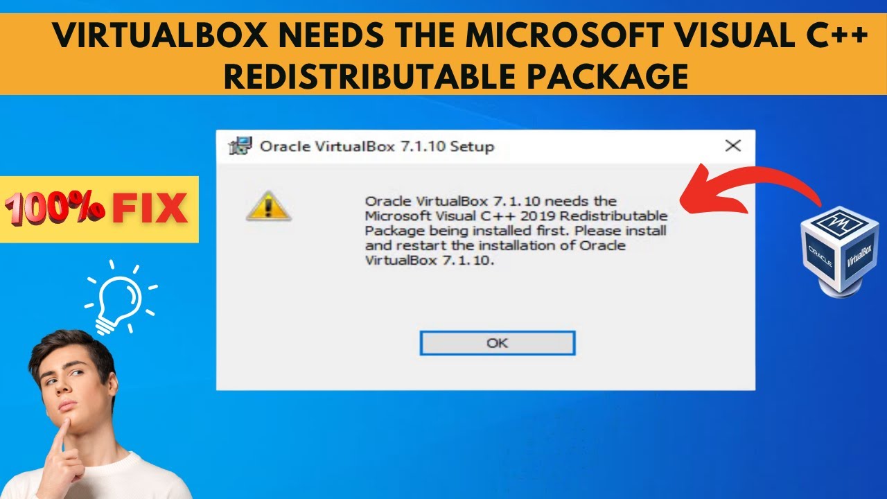 Cara Mengatasi Virtualbox Needs Microsoft Visual C++ Redistributable ...
