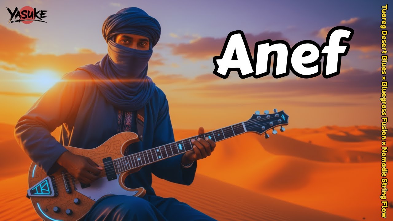 Anef — Tuareg Desert Blues × Bluegrass Fusion × Nomadic String Flow
