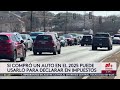 Si compró un auto a crédito en 2025 puede obtener beneficios en su declaración de impuestos