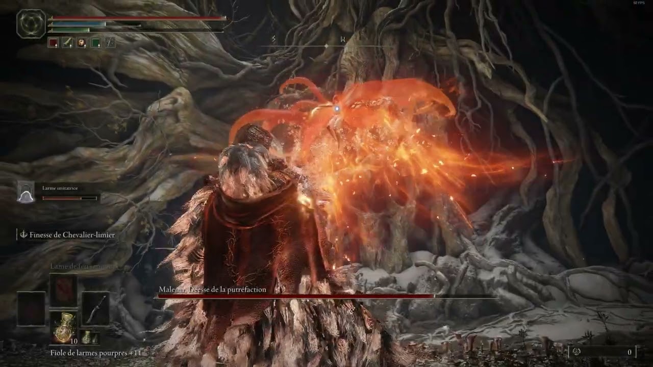 Malenia - Boss Fight (Croc de Limier +10)