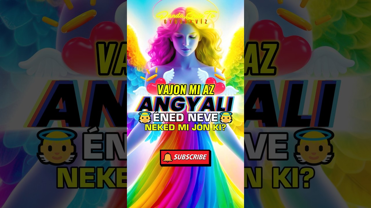 KVÍZ: 👼MI AZ ANGYALI ÉNED NEVE?✨Most KIDERÜL!  #shorts #trending #kvíz