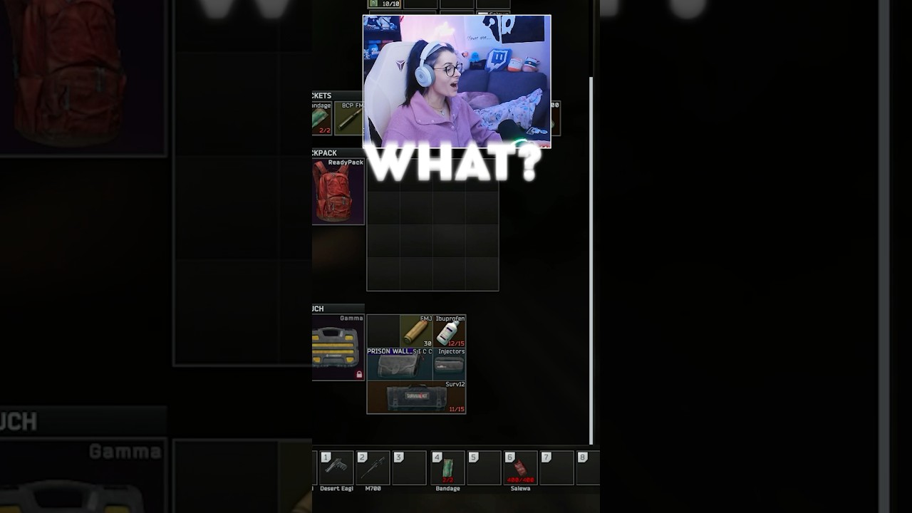 REPORTED FOR SURE 😰 #escapefromtarkov #tarkov #gamergirl