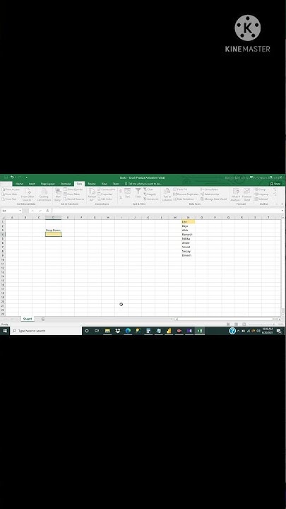 Excel data Validation || How to use validation in excel || - YouTube