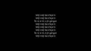 Brymo Meji Meji (Lyrics VIdeo)
