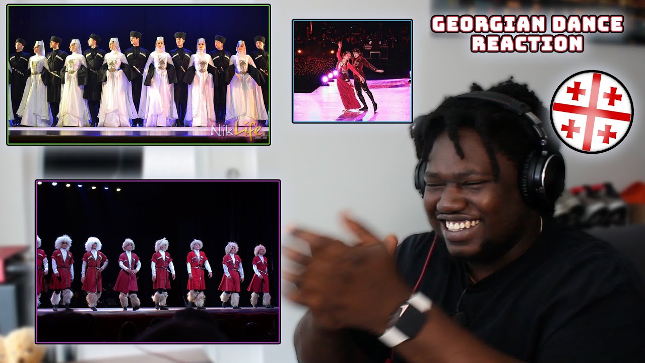 GEORGIAN TRADITIONAL DANCE REACTION ft. LAZURI, SIMDI & KHANJLURI | @King Demi Reacts
