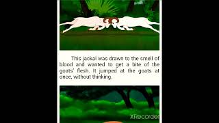 Improve your english 👍story-The Goats And The Jackal // learn english through story #Short
