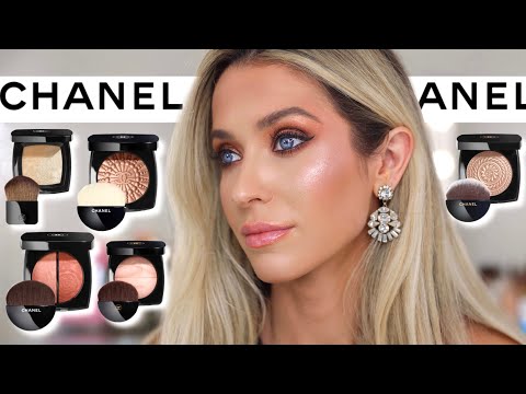 Chanel Les Sautoirs de Coco Collection Perles et Fantaisies Illuminating  Powder, 82 Rose Perlé Le Blush Crème & 288 Tissé Ombre de Lune Les 4  Ombres: Swatches and Review