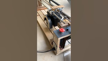 DIY Project ‼️ Sliding Circular Saw Mechanism 895 DC motor #diy #creative #machine